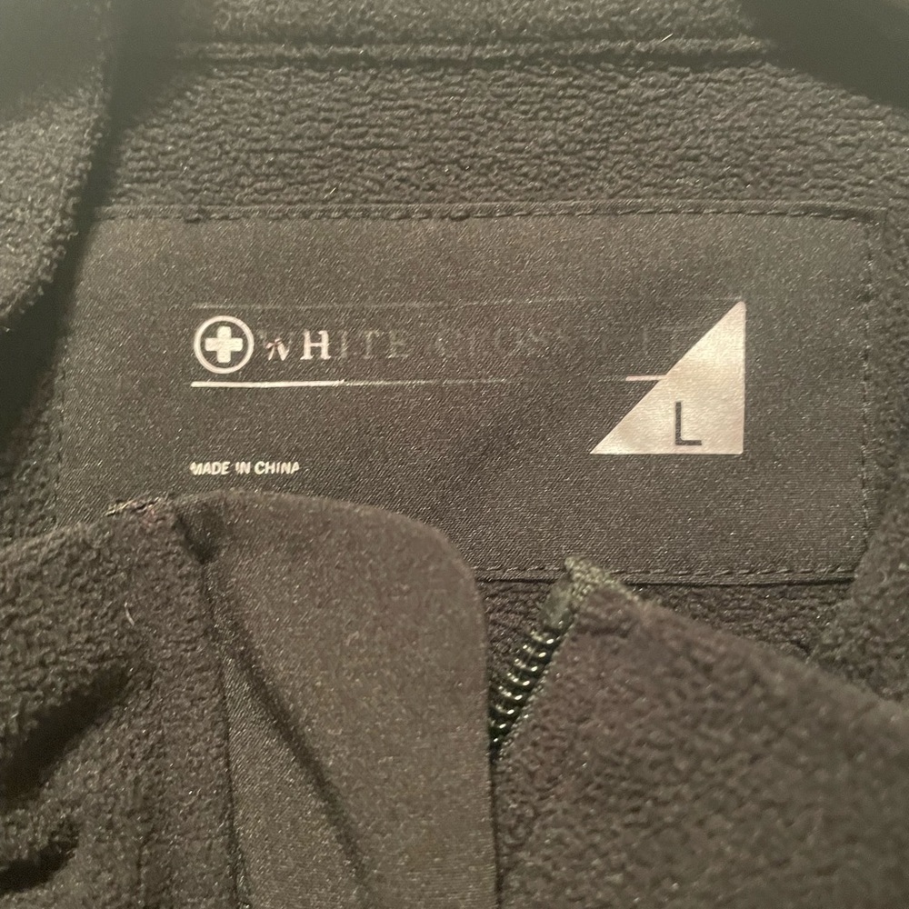 white cross fit sweater